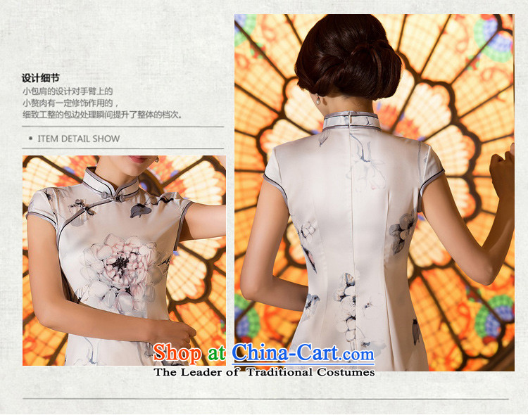 The cross-sa 2015 ink new summer daily improvements qipao cheongsam dress suit Chinese ink painting cheongsam dress ZA 060 Ink M picture, prices, brand platters! The elections are supplied in the national character of distribution, so action, buy now enjoy more preferential! As soon as possible.