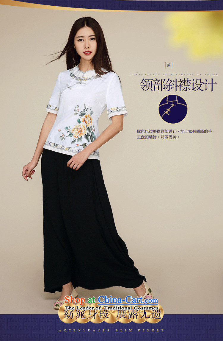 No. of Ramadan CHINESE CHEONGSAM shirts Tang Chiu-load new ethnic retro Tang Women's clothes white L picture, prices, brand platters! The elections are supplied in the national character of distribution, so action, buy now enjoy more preferential! As soon as possible.