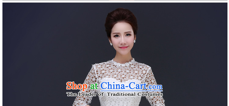 Jie mija qipao 2015 spring short of white lace bows service bridal dresses bows to marry her dress and stylish white S picture, prices, brand platters! The elections are supplied in the national character of distribution, so action, buy now enjoy more preferential! As soon as possible.