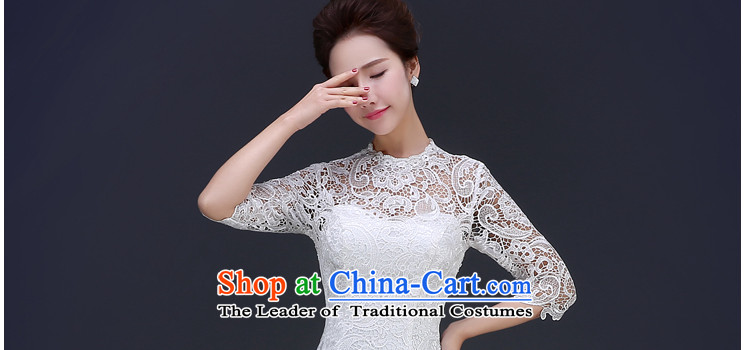 Jie Mija 2015 Spring New marriages bows services white short of Qipao Sau San Chinese cheongsam dress short qipao white pictures, price, the XS brand platters! The elections are supplied in the national character of distribution, so action, buy now enjoy more preferential! As soon as possible.