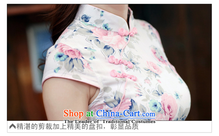 Indemnity Joice 2015 new summer short-sleeved stamp cheongsam dress low girl of the forklift truck daily cheongsam dress 981 paintings S pictures, hill price, brand platters! The elections are supplied in the national character of distribution, so action, buy now enjoy more preferential! As soon as possible.