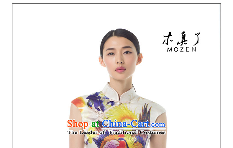 The women's true : the spring and summer of 2015, the new Silk Poster Mudan Phoenix short flag classical style qipao 11472 03 m bottom Phoenix XXL picture, prices, brand platters! The elections are supplied in the national character of distribution, so action, buy now enjoy more preferential! As soon as possible.