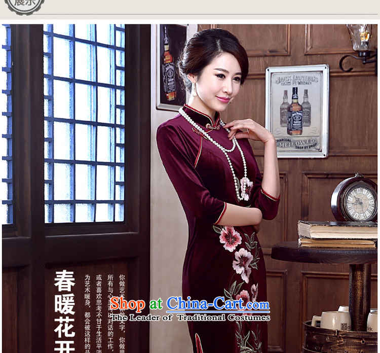 At 2015 new pro-wedding cheongsam dress fall short of summer scouring pads in the mother Kim older short) XL Photo, prices, brand platters! The elections are supplied in the national character of distribution, so action, buy now enjoy more preferential! As soon as possible.