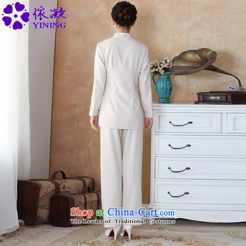 In accordance with the fuser trendy new for women retro improved Tang dynasty qipao gown is a mock-neck disc detained Sau San Tong Boxed Kit WNS/2508-1# Kit , L, in accordance with the fuser has been pressed beige shopping on the Internet