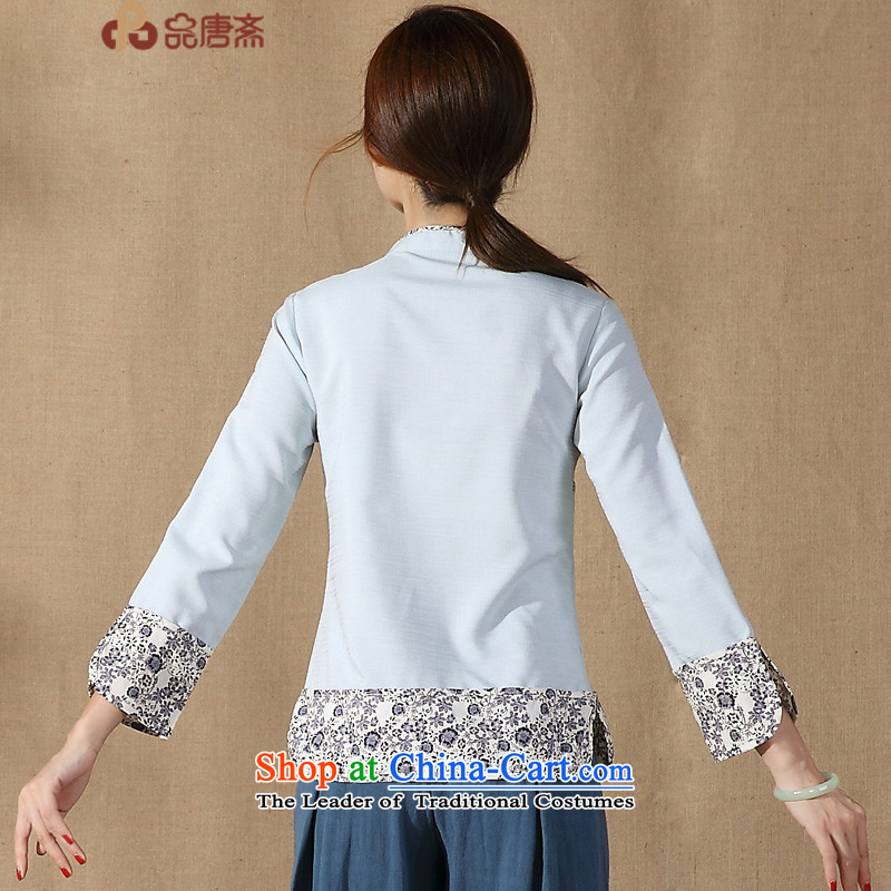 No. of Ramadan Chinese Tang Tang Women's clothes fall inside the new l improved Han-T-shirt , light blue qipao and Tang Ramadan , , , shopping on the Internet
