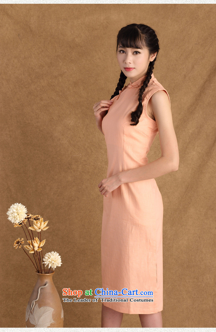 The cross-sa in short spring 2015 has new women's day-to-day Republic of Korea cheongsam dress improved dresses sleeveless cotton linen dresses ctbs QP786 Morris XL Photo, prices, brand platters! The elections are supplied in the national character of distribution, so action, buy now enjoy more preferential! As soon as possible.