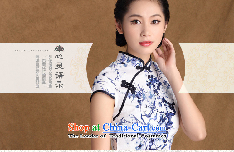 The cheer her from El new summer new stretch cotton linen daily routine improvement qipao improved short porcelain cheongsam dress SZ M815 PUERTORRICANS size is too small) Picture, prices, brand platters! The elections are supplied in the national character of distribution, so action, buy now enjoy more preferential! As soon as possible.