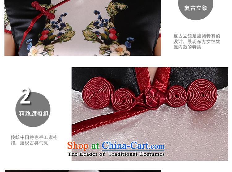 At 2015 new pro-autumn day-to-day summer short of herbs extract retro highstreet silk cheongsam dress improved short M picture, prices, brand platters! The elections are supplied in the national character of distribution, so action, buy now enjoy more preferential! As soon as possible.