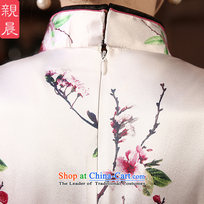 2015 autumn morning pro-summer herbs extract new upscale short of retro Sau San silk daily stylish improved short of Qipao 2XL, pro-am , , , shopping on the Internet