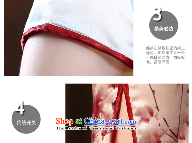 At 2015 new pro-silk cheongsam dress summer wear dresses female short of daily herbs extract improved stylish short, pictures, prices, 3XL brand platters! The elections are supplied in the national character of distribution, so action, buy now enjoy more preferential! As soon as possible.