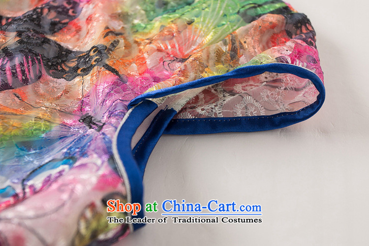 Progress toward a new summer 2015 Ritz) Older mother load Tang Dynasty Chinese cheongsam palace national culture of quality multi-color photo of Qipao XL, prices, brand platters! The elections are supplied in the national character of distribution, so action, buy now enjoy more preferential! As soon as possible.