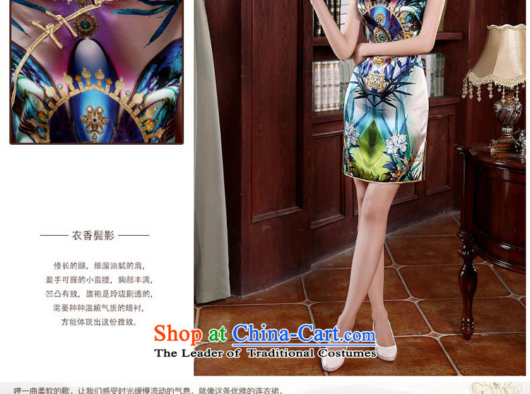 At 2015 new parent autumn herbs extract routine retro summer short of Sau San upscale Silk Cheongsam short of modern improved 2XL-10 days of pictures, prices, brand platters! The elections are supplied in the national character of distribution, so action, buy now enjoy more preferential! As soon as possible.