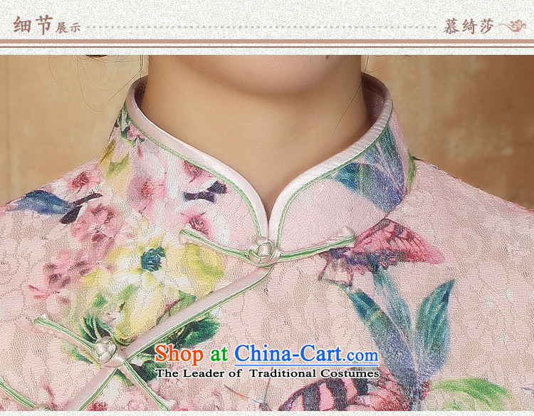 The cross-sa stroking Lei 2015 new women's national wind cheongsam dress improved daily lace qipao cheongsam dress Y5127 2XL Photo, prices, brand platters! The elections are supplied in the national character of distribution, so action, buy now enjoy more preferential! As soon as possible.