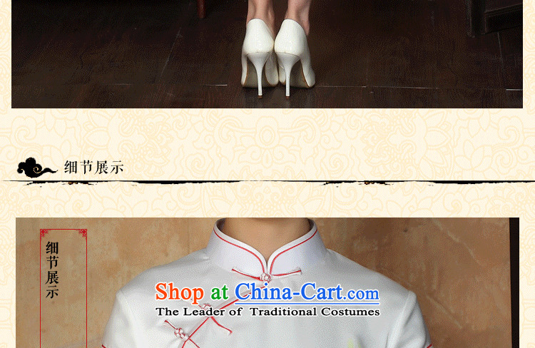 Figure for summer flowers new cheongsam dress Phoenix emulation silk Chinese improved collar short cheongsam dress elegant daily figure color L picture, prices, brand platters! The elections are supplied in the national character of distribution, so action, buy now enjoy more preferential! As soon as possible.