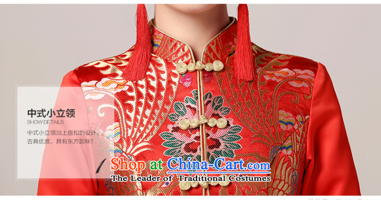 Recalling that hates makeup and the spring and summer marriages red long two kits qipao gown Sau Wo retro services services Q15018 bows red S picture, prices, brand platters! The elections are supplied in the national character of distribution, so action, buy now enjoy more preferential! As soon as possible.