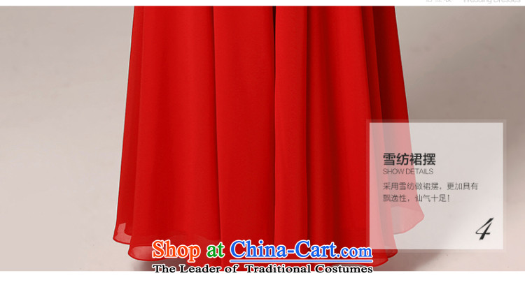 Recalling that hates makeup and the spring and summer marriages red long two kits qipao gown Sau Wo retro services services Q15018 bows red S picture, prices, brand platters! The elections are supplied in the national character of distribution, so action, buy now enjoy more preferential! As soon as possible.