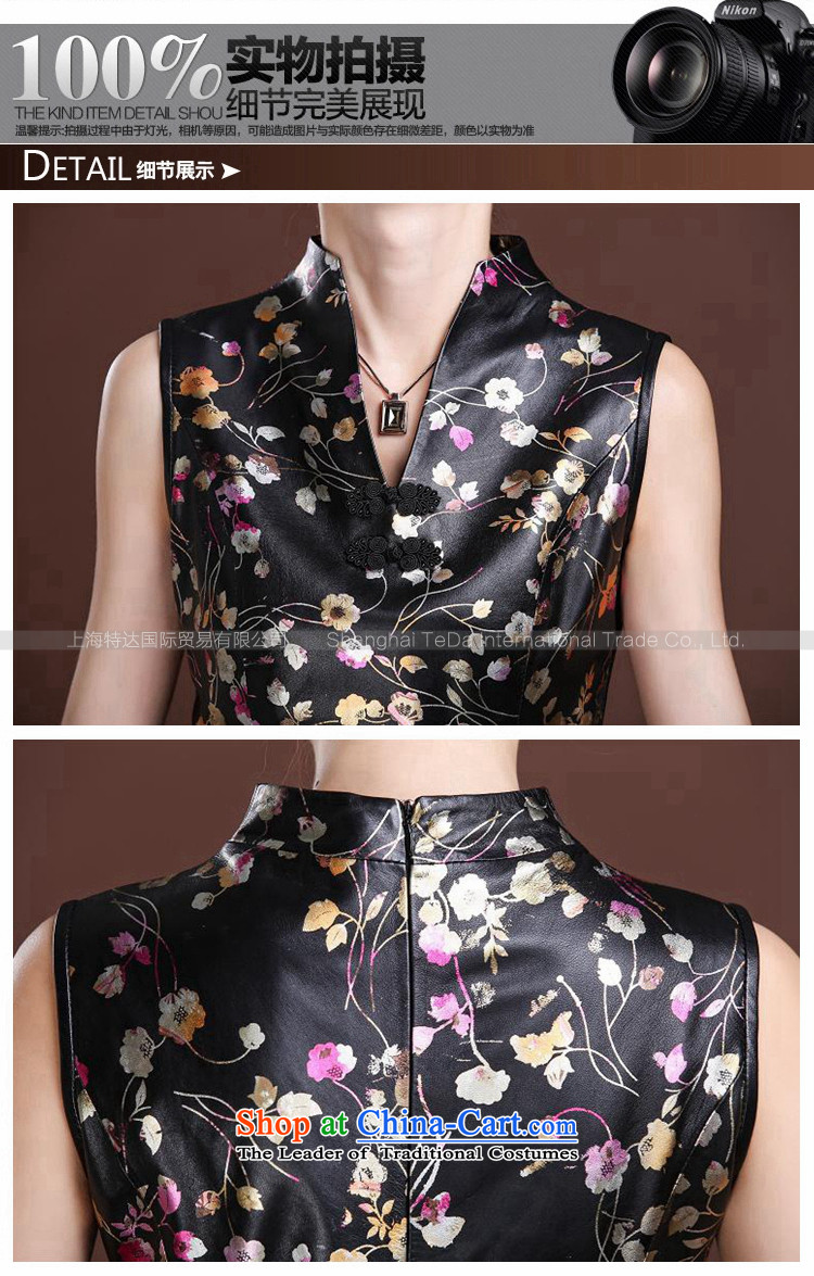 Her birds spring 2015 new head layer fur noble dinner dress sleeveless bows services improved qipao Haining leather retro female Dress Suit M pictures, daily price, brand platters! The elections are supplied in the national character of distribution, so action, buy now enjoy more preferential! As soon as possible.