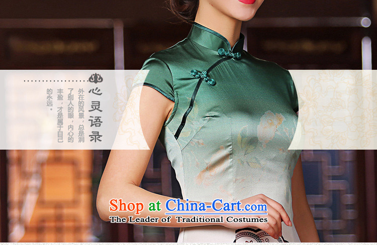 The new facilities as Windsor heavyweight Silk Cheongsam summer retro stamp stylish cheongsam dress female SZ S2228 RED M picture, prices, brand platters! The elections are supplied in the national character of distribution, so action, buy now enjoy more preferential! As soon as possible.