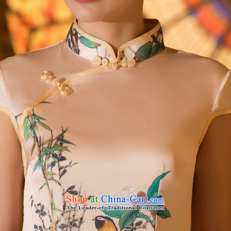 The cross-sa privacy water new summer 2015, the National Women's Day-to-retro-style qipao improved female ZA 066 M, the cross-sa , , , shopping on the Internet