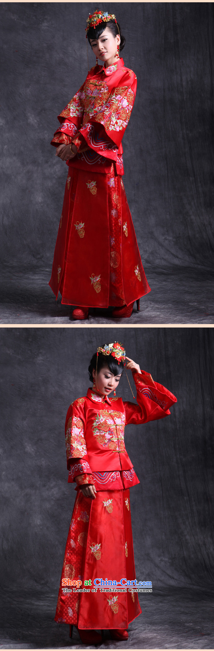 Sau Wo Family Service bridal dresses Sau Wo Red Chinese Antique bows to spring wedding dress qipao Soo kimono longfeng marriage Use a S of clothes picture, prices, brand platters! The elections are supplied in the national character of distribution, so action, buy now enjoy more preferential! As soon as possible.