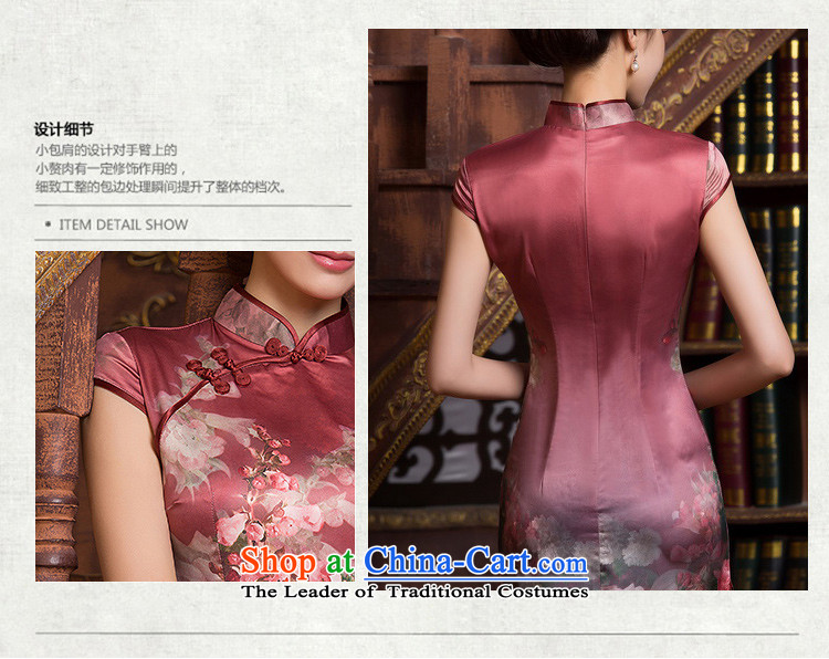 The cross-sa 2015 daily qipao bridging to ensure improvement of ethnic women short-sleeved retro Sau San Tong replacing cheongsam dress short-sleeved ZA 069 S picture, prices, brand platters! The elections are supplied in the national character of distribution, so action, buy now enjoy more preferential! As soon as possible.