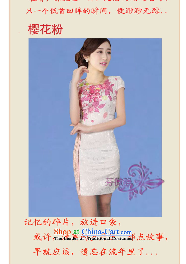 Leung Ching 2015 Spring/Summer micro-loaded cheongsam dress Stylish retro cheongsam dress daily improved Chinese dresses Winter Female 8808 Phoenix Phoenix L picture, prices, brand platters! The elections are supplied in the national character of distribution, so action, buy now enjoy more preferential! As soon as possible.