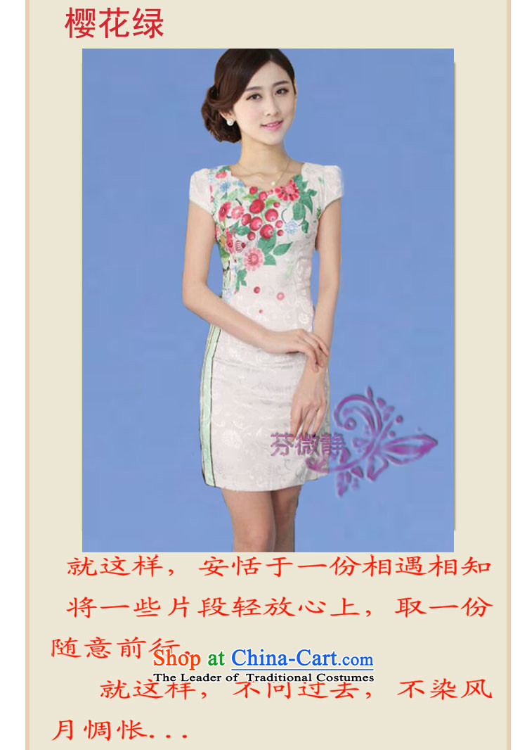 Leung Ching 2015 Spring/Summer micro-loaded cheongsam dress Stylish retro cheongsam dress daily improved Chinese dresses Winter Female 8808 Phoenix Phoenix L picture, prices, brand platters! The elections are supplied in the national character of distribution, so action, buy now enjoy more preferential! As soon as possible.