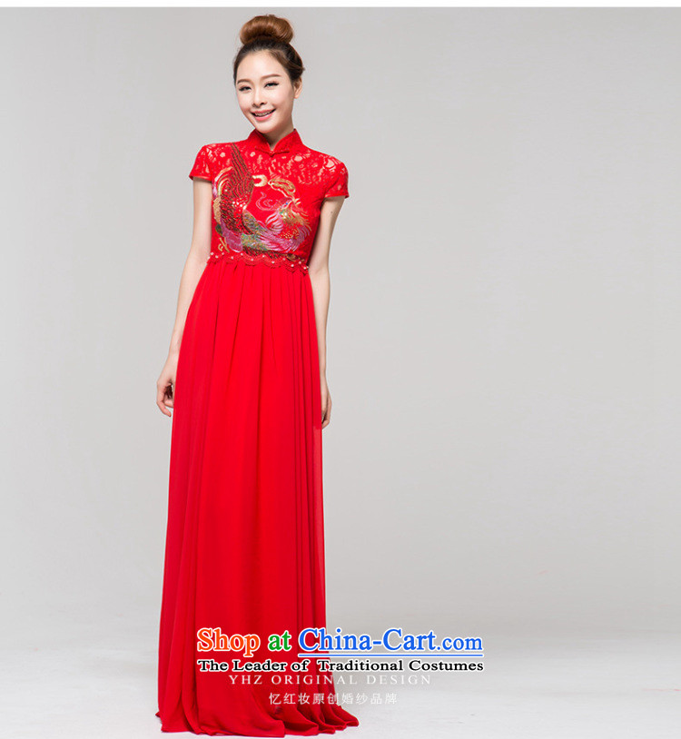 Recalling that hates makeup and Top Loin of pregnant women long qipao marriages improved qipao gown toasting champagne stylish graphics thin Q13671 Sau San RED M picture, prices, brand platters! The elections are supplied in the national character of distribution, so action, buy now enjoy more preferential! As soon as possible.