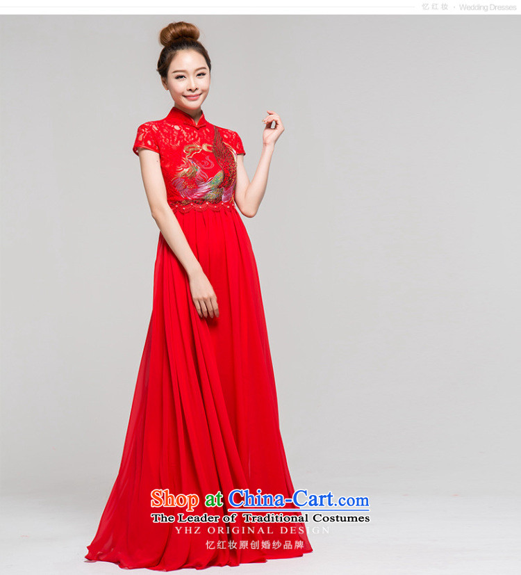 Recalling that hates makeup and Top Loin of pregnant women long qipao marriages improved qipao gown toasting champagne stylish graphics thin Q13671 Sau San RED M picture, prices, brand platters! The elections are supplied in the national character of distribution, so action, buy now enjoy more preferential! As soon as possible.
