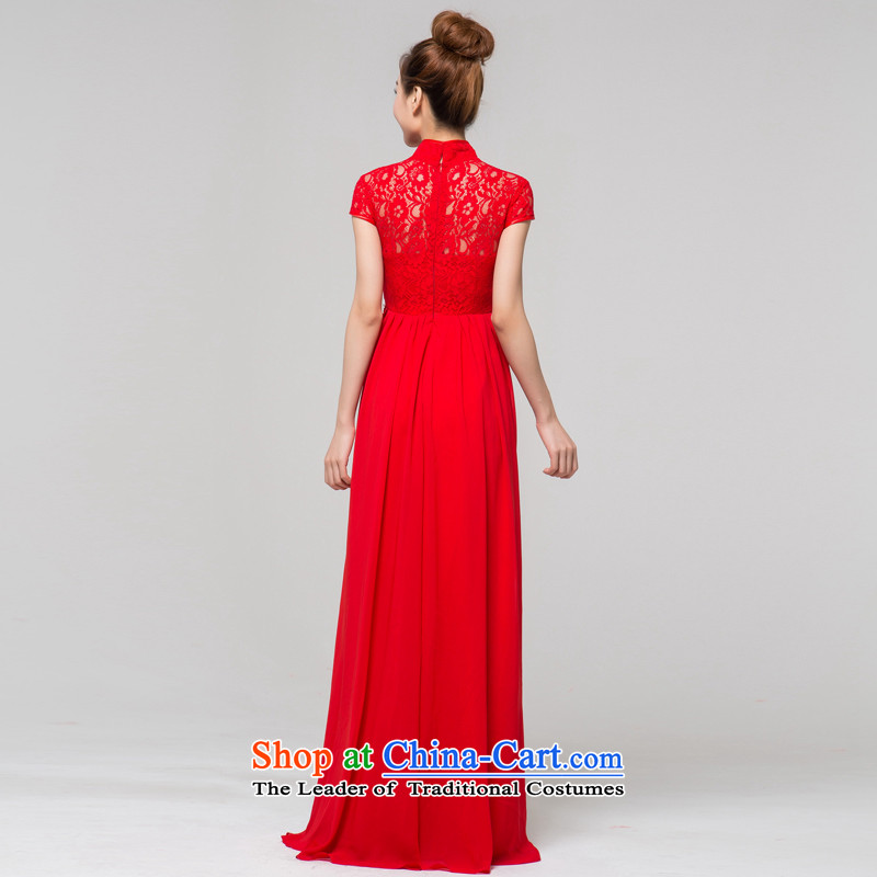 Recalling that hates makeup and Top Loin of pregnant women long qipao marriages improved qipao gown toasting champagne stylish graphics thin Q13671 Sau San RED M, recalling that hates makeup and shopping on the Internet has been pressed.