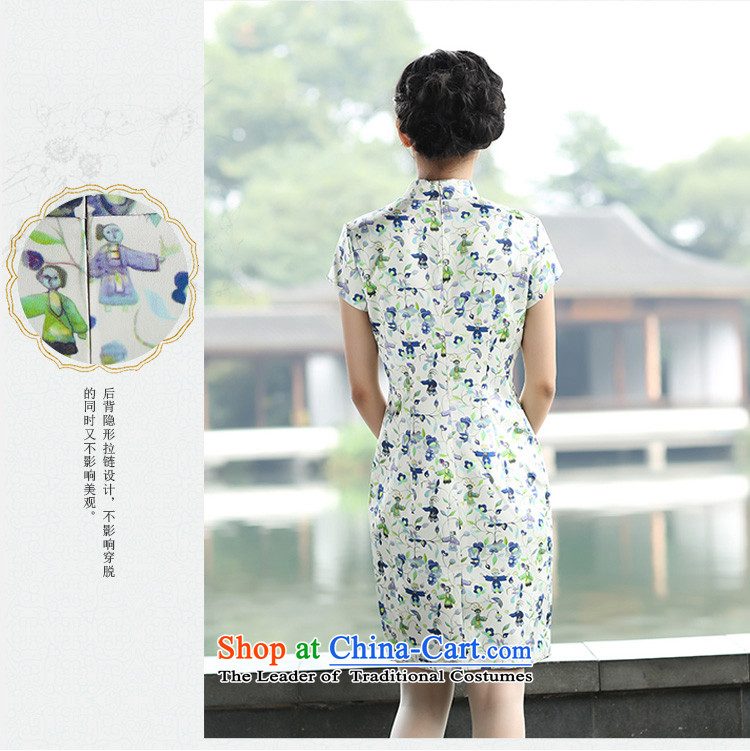 The Ottoman 2015 new stylish stamp qipao herbs extract elegant qipao first Sau San Chai M picture, prices, brand platters! The elections are supplied in the national character of distribution, so action, buy now enjoy more preferential! As soon as possible.