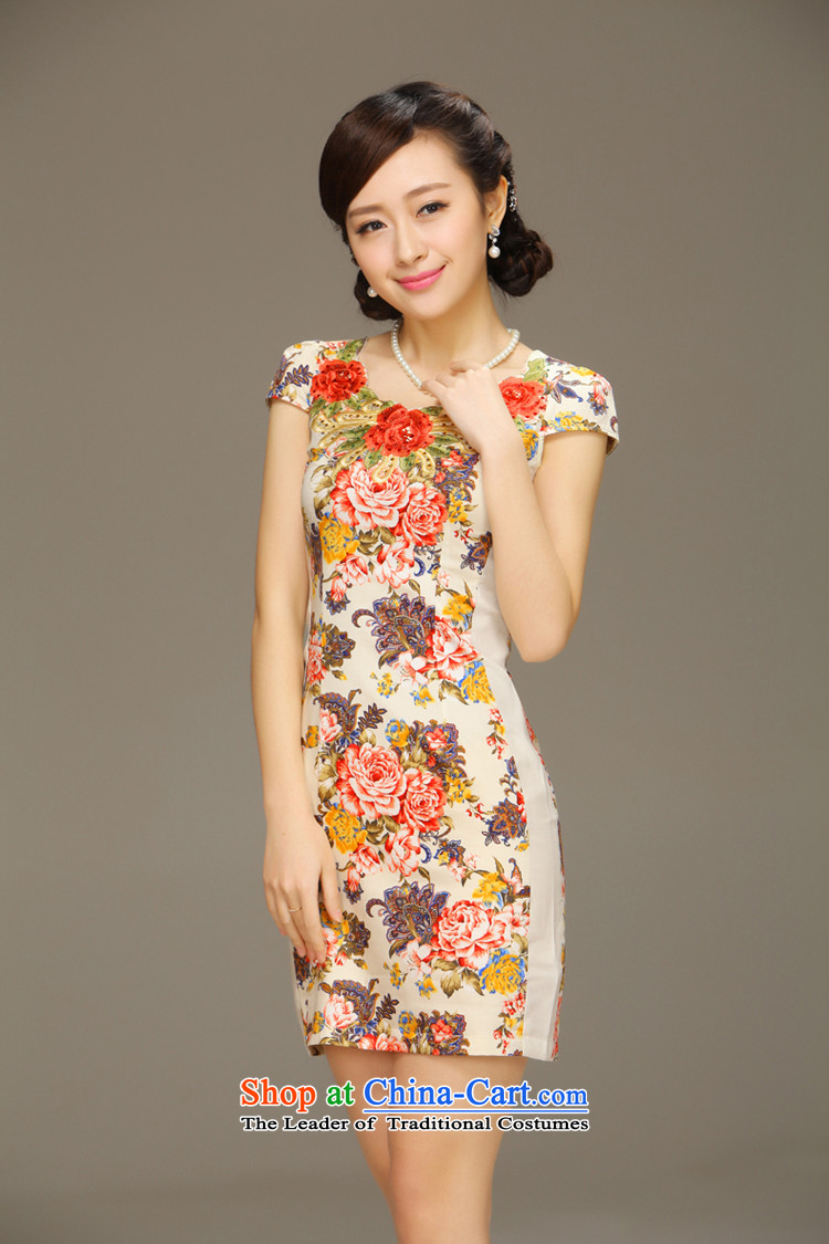 The former Yugoslavia of the nation known Li Lau suit the new dresses China wind classical female embroidery cheongsam dress QLZ15Q6026 retro Lau of the XL Photo, prices, brand platters! The elections are supplied in the national character of distribution, so action, buy now enjoy more preferential! As soon as possible.