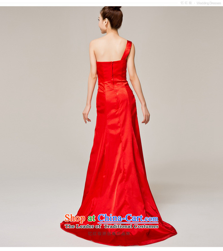 Recalling that hates makeup and stylish shoulder cheongsam red spring and summer wedding bride services Chinese qipao bows long gown Q12059 RED L picture, prices, brand platters! The elections are supplied in the national character of distribution, so action, buy now enjoy more preferential! As soon as possible.