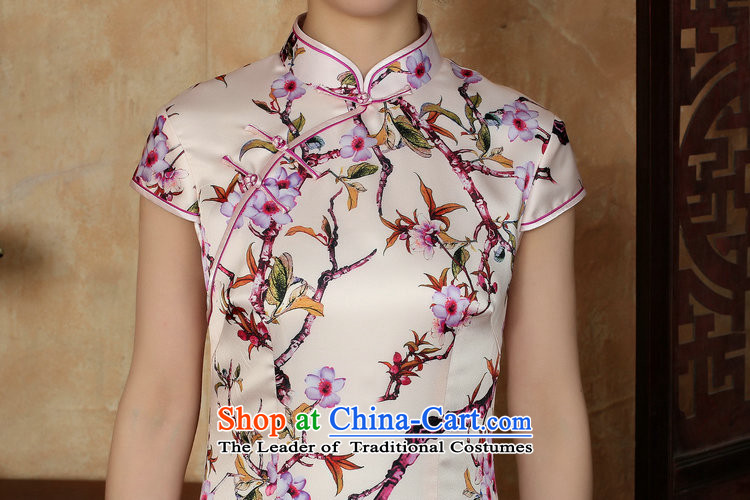 Mrs Ingrid Yeung as Overgrown Tomb for summer 2015 new women's dresses and stylish look elegant dresses improved short skirts, Retro qipao figure M picture, prices, brand platters! The elections are supplied in the national character of distribution, so action, buy now enjoy more preferential! As soon as possible.