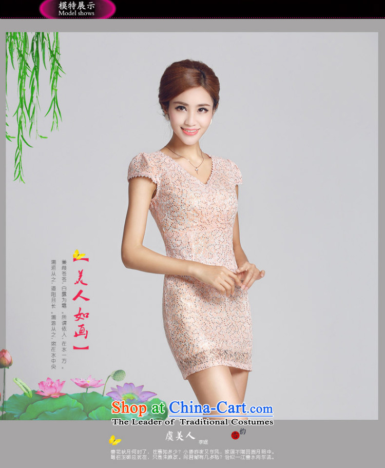According to the daily, improvement of Lady qipao and retro qipao Sau San package short skirt qipao LYE66616 pink XXL picture, prices, brand platters! The elections are supplied in the national character of distribution, so action, buy now enjoy more preferential! As soon as possible.