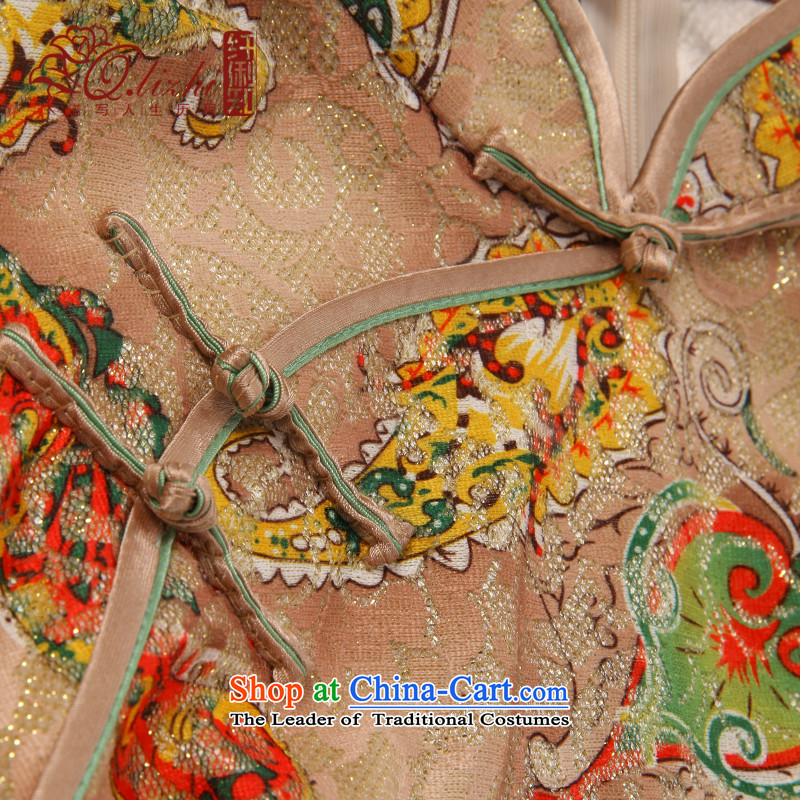 It will fall off the former Yugoslavia Li daily cheongsam dress improved stylish 2015 Summer new lace dresses qipao QLZ15Q6039 Sau San picture color S, Yugoslavia (Q.LIZHI Li shopping on the Internet has been pressed.)