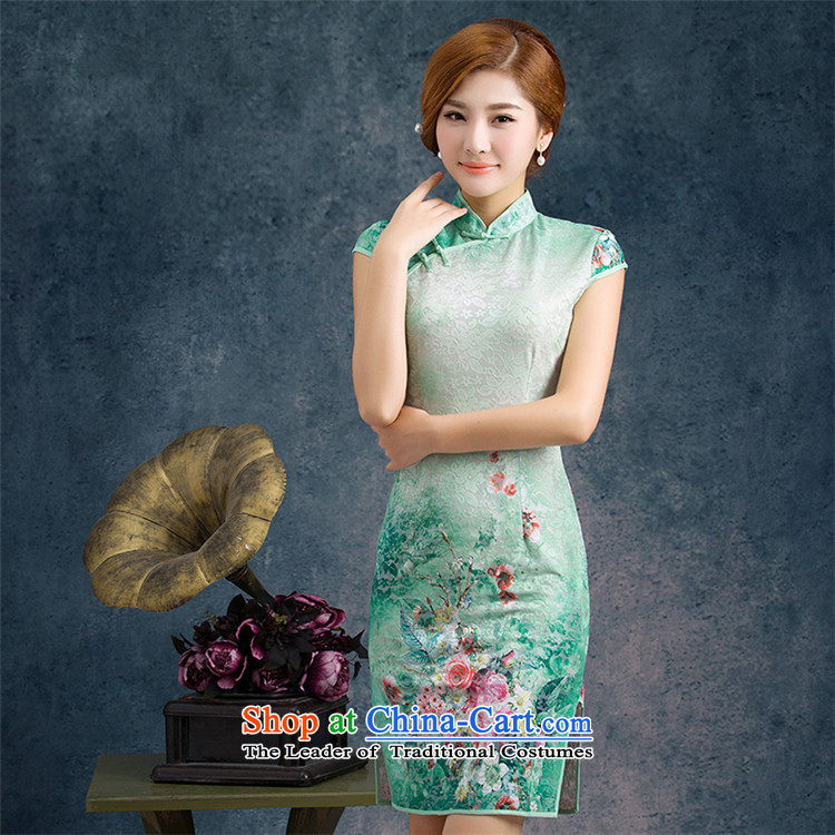 Five-sense new improvements 2015 figure Stylish retro lace qipao gown, short upscale lace dresses WGT75003 Black XL Photo, prices, brand platters! The elections are supplied in the national character of distribution, so action, buy now enjoy more preferential! As soon as possible.