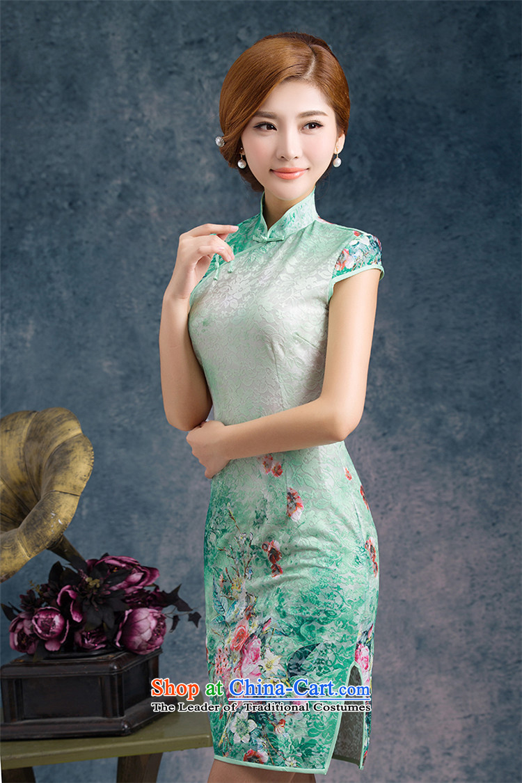 Five-sense new improvements 2015 figure Stylish retro lace qipao gown, short upscale lace dresses WGT75003 Black XL Photo, prices, brand platters! The elections are supplied in the national character of distribution, so action, buy now enjoy more preferential! As soon as possible.