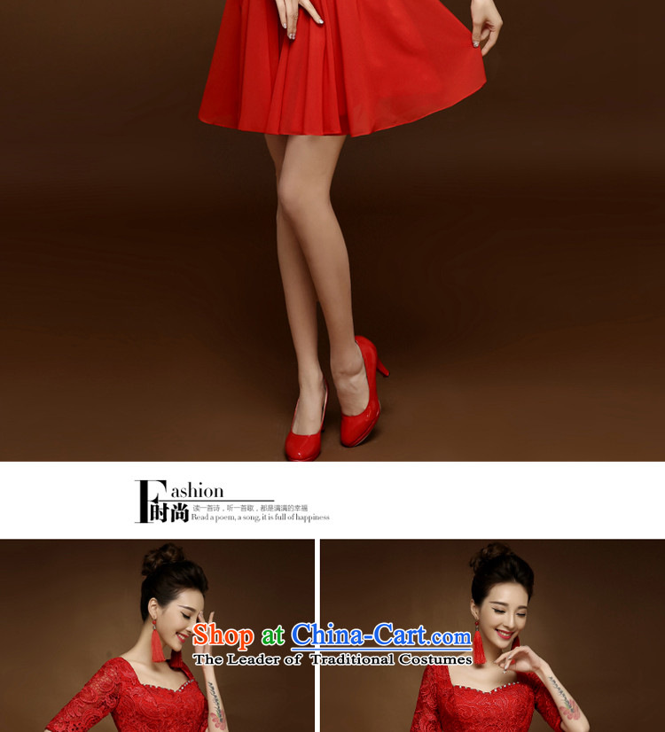 The privilege of serving-leung 2015 new lace qipao short of the summer and fall of marriages with red bows service Chinese Dress RED M picture, prices, brand platters! The elections are supplied in the national character of distribution, so action, buy now enjoy more preferential! As soon as possible.