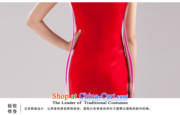 Charlene Choi Ling 2015 new stylish spring and autumn marriages qipao gown girls serving bows dresses red long XXL picture, prices, brand platters! The elections are supplied in the national character of distribution, so action, buy now enjoy more preferential! As soon as possible.