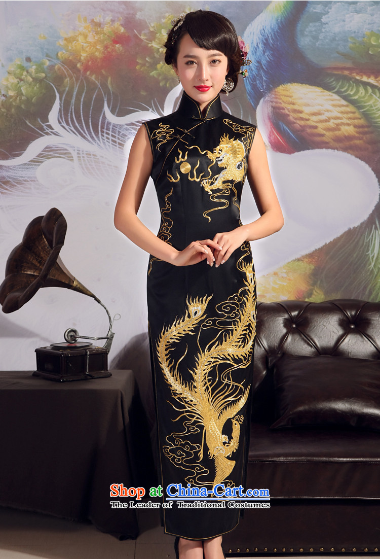 Love of birds 2015 new cheongsam summer heavyweight silk cheongsam dress manually suzhou embroidery disc Fairview extension qipao black - pre-sale 20 days of L pictures, prices, brand platters! The elections are supplied in the national character of distribution, so action, buy now enjoy more preferential! As soon as possible.