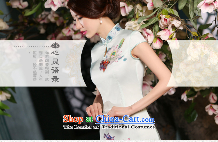I should be grateful if you would have the cross-SA-ching 2015 new long qipao improved female cheongsam dress summer long cheongsam dress stylish ZA301 daily S picture, prices, brand platters! The elections are supplied in the national character of distribution, so action, buy now enjoy more preferential! As soon as possible.