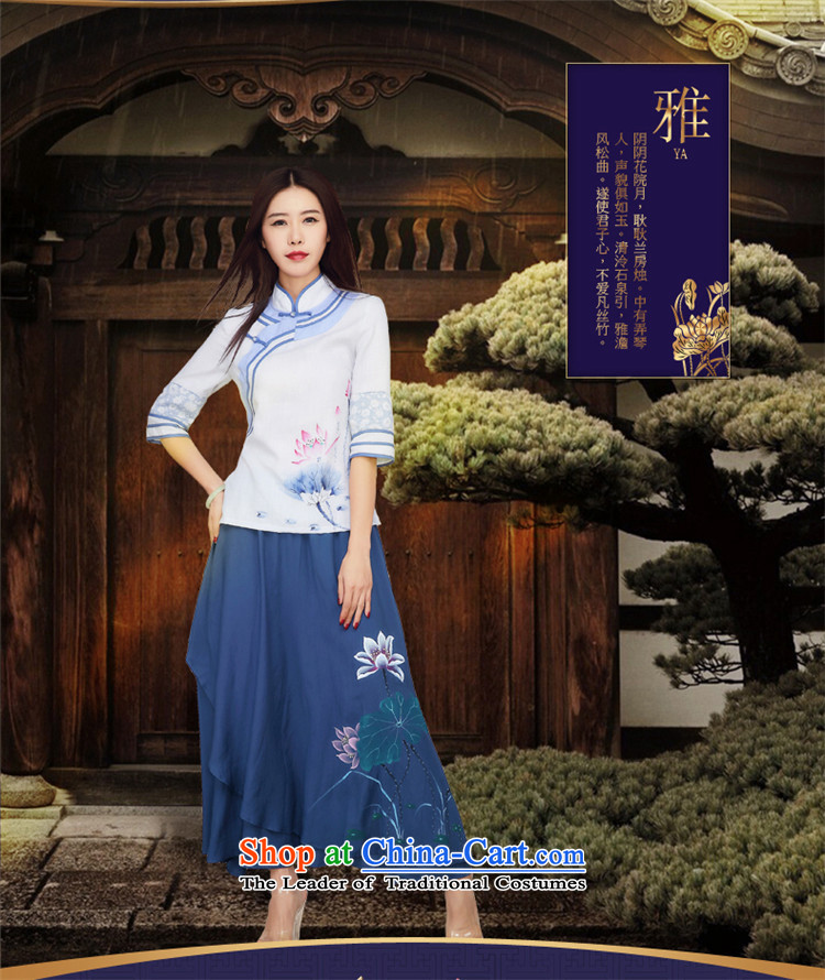 No. of Ramadan 2015 Han-tang IMPROVEMENT OF ETHNIC CHINESE WOMEN Sau San Tong Replace Picture shirt retro-color pictures, prices, S brand platters! The elections are supplied in the national character of distribution, so action, buy now enjoy more preferential! As soon as possible.