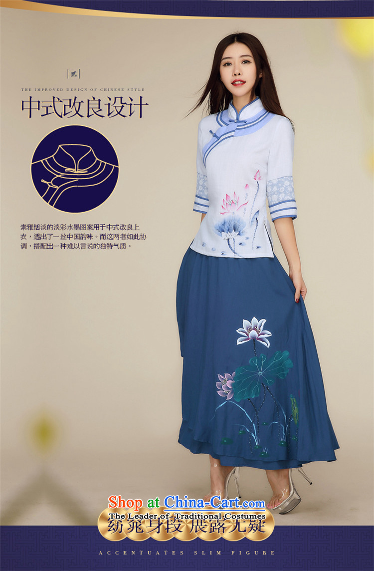No. of Ramadan 2015 Han-tang IMPROVEMENT OF ETHNIC CHINESE WOMEN Sau San Tong Replace Picture shirt retro-color pictures, prices, S brand platters! The elections are supplied in the national character of distribution, so action, buy now enjoy more preferential! As soon as possible.