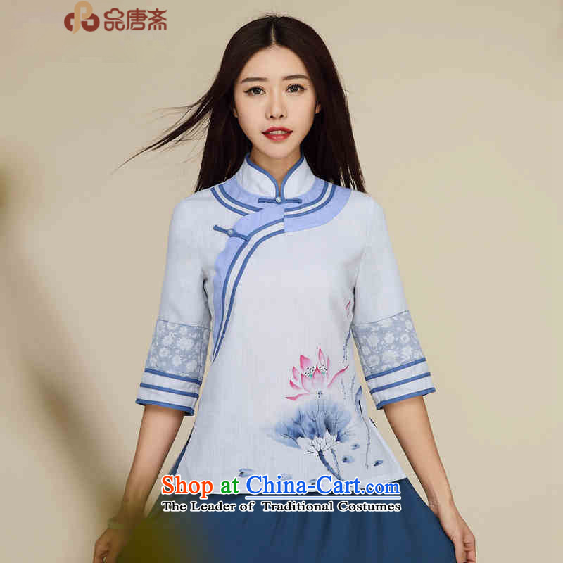No. of Ramadan 2015 Han-tang IMPROVEMENT OF ETHNIC CHINESE WOMEN Sau San Tong Replace Picture shirt retro-?S