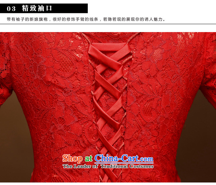 The privilege of serving-leung 2015 new short of the summer and fall of qipao red bride bows to marry Chinese style red 2XL pictures, dresses price, brand platters! The elections are supplied in the national character of distribution, so action, buy now enjoy more preferential! As soon as possible.