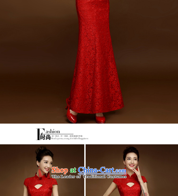 The privilege of serving-leung 2015 new cheongsam long summer and fall inside the bride bows to red Chinese Dress wedding gown marriage red S picture, prices, brand platters! The elections are supplied in the national character of distribution, so action, buy now enjoy more preferential! As soon as possible.