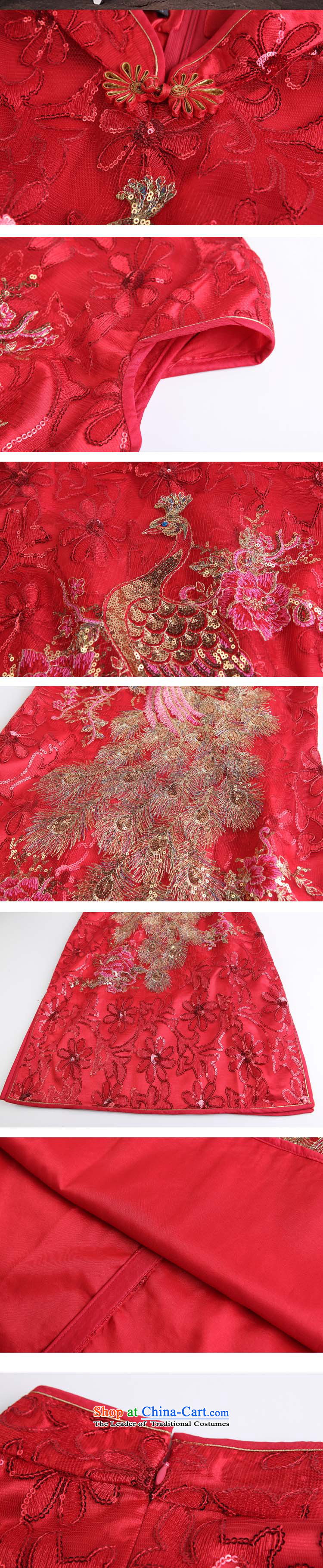 At the end of light and stylish wedding banquet Phoenix cheongsam improved services XWG238 RED XXL picture, prices, brand platters! The elections are supplied in the national character of distribution, so action, buy now enjoy more preferential! As soon as possible.