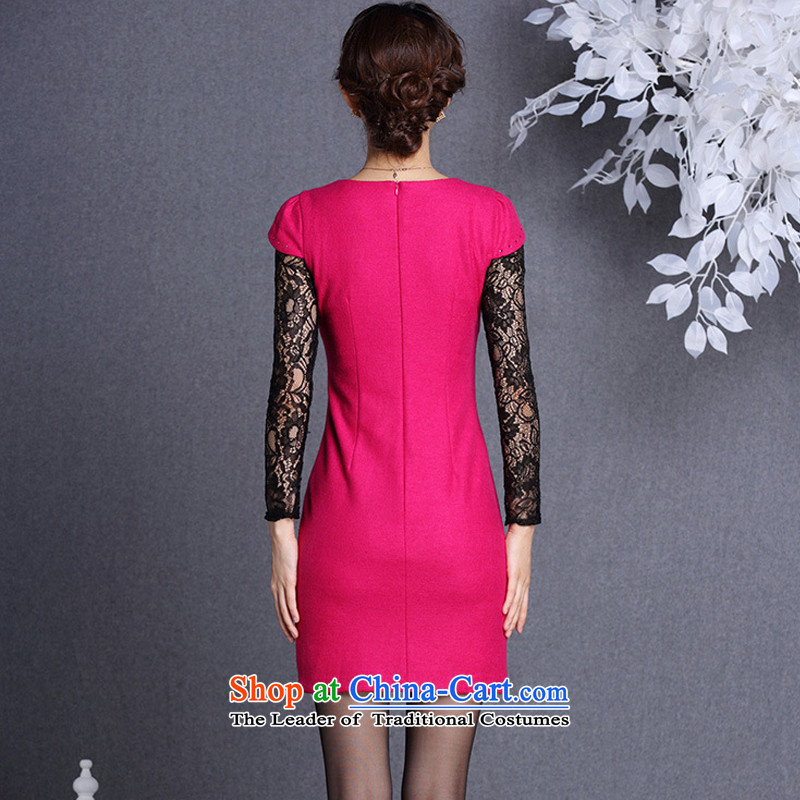 The end of the light of improved gross? spend three-dimensional fashion short qipao stylish spend on short film stereo qipao XWG819  XXL, light at the end of red , , , shopping on the Internet