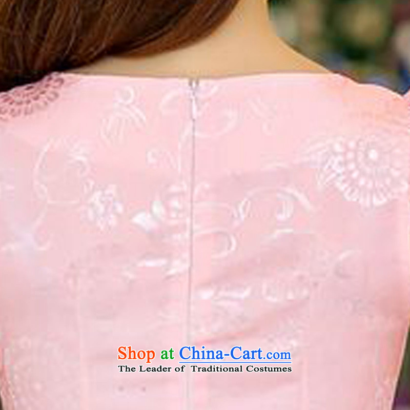 Forest Narcissus Summer 2015 on a new stylish gentlewoman improved qipao lace round-neck collar on chip, short qipao flower Sau San Tong JAYT-32 replacing white S forest Narcissus (senlinshuixian) , , , shopping on the Internet